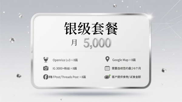 出Post 形式-⾹港餐饮Plan-银